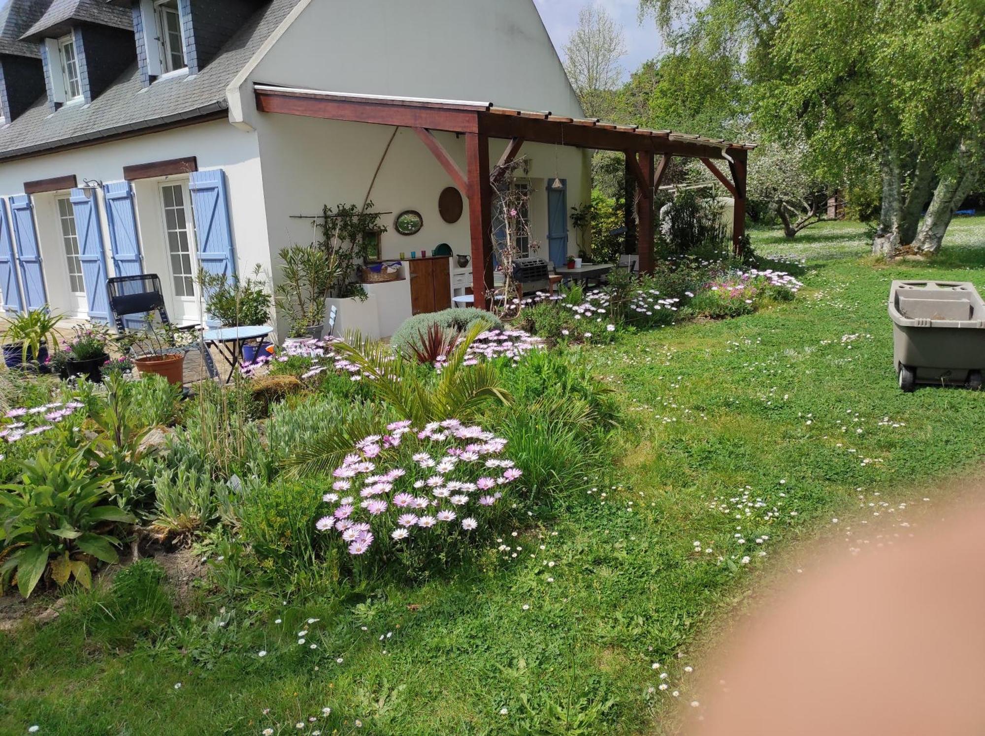 Grand Studio Duplex Avec Jardin La Trinité-sur-Mer Exterior foto